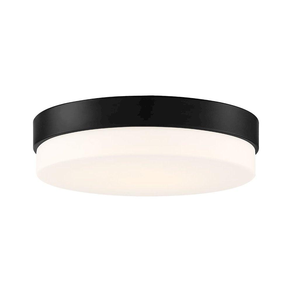 Access Lighting Roma 1 - Light Flush Mount in  Matte Black