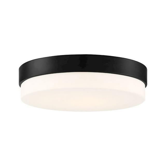 Access Lighting Roma 1 - Light Flush Mount in  Matte Black