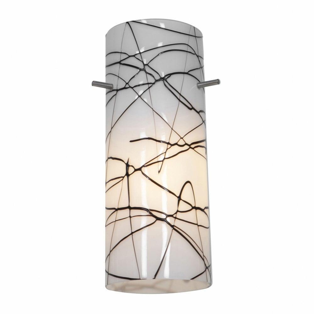 Wrought Studio™ 10'' H Glass Drum Pendant Shade