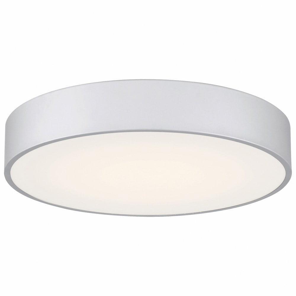 Edgeless Round Acrylic LED Flush Mount Light