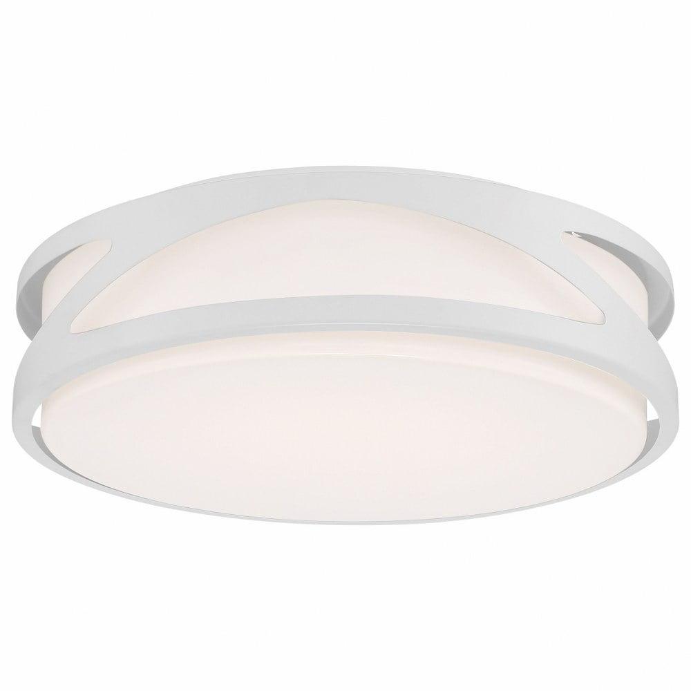 Access Lighting Lucia 1 - Light Flush Mount in  White