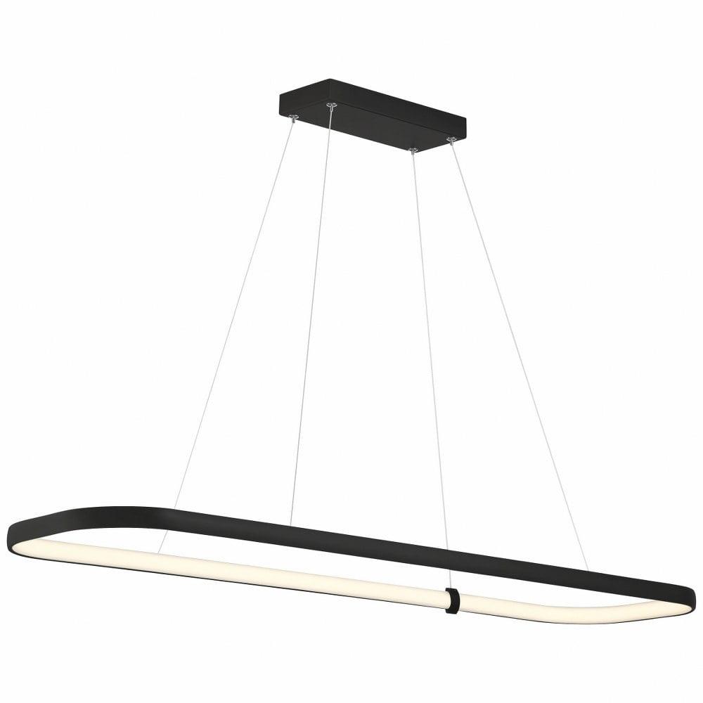 Access Lighting Ravello 1 - Light Pendant in  Matte Black