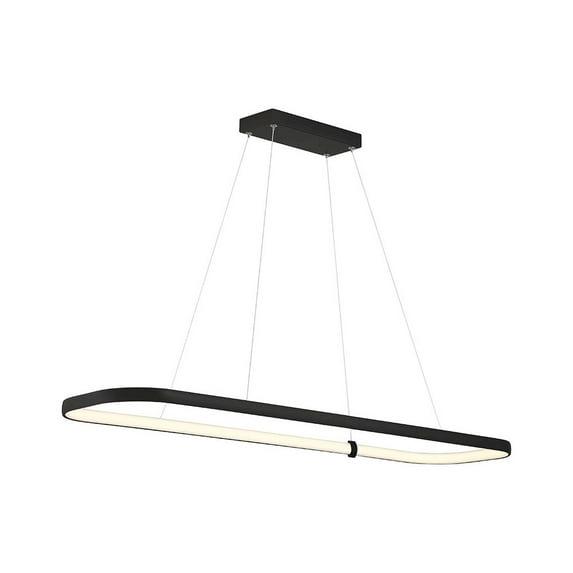 Access Lighting Ravello 1 - Light Pendant in  Matte Black