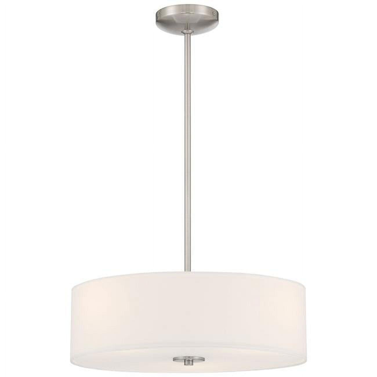 Access Lighting Mid Town 3 - Light Pendant in  Brushed Steel