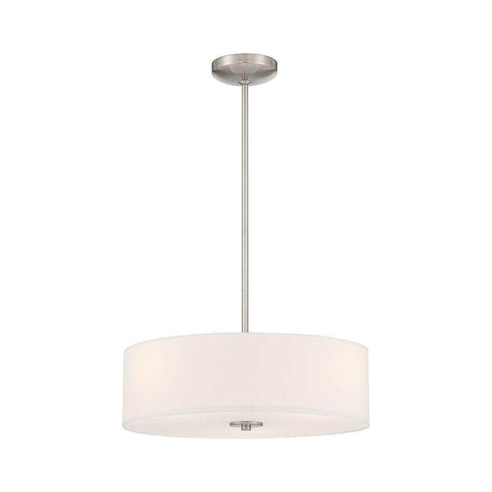 Access Lighting Mid Town 3 - Light Pendant in  Brushed Steel