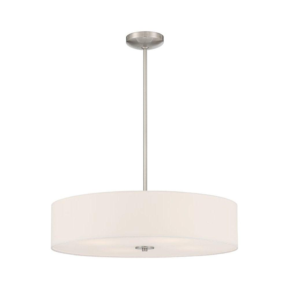 Access Lighting Mid Town 4 - Light Pendant in  Brushed Steel