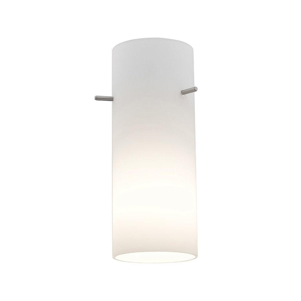 Opal Glass Cylinder Pendant Light Shade