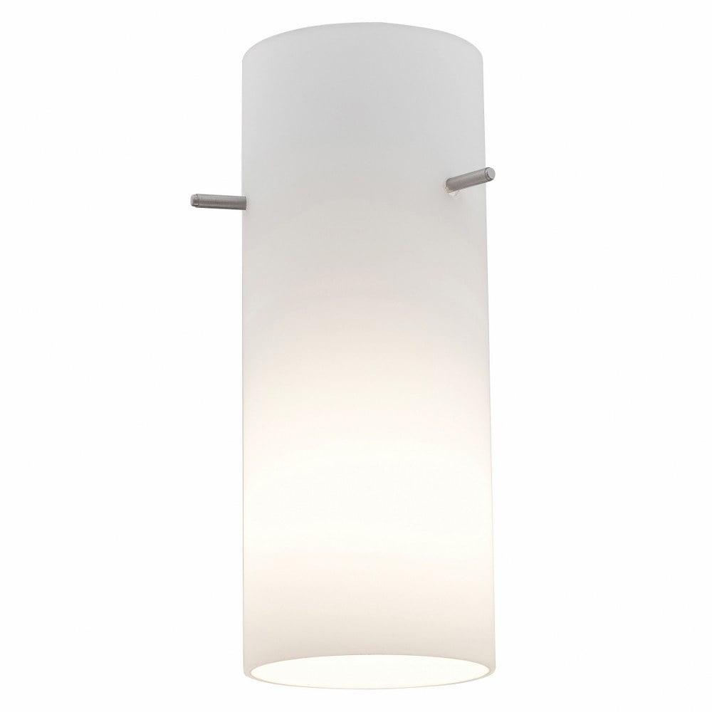 Opal Glass Cylinder Pendant Light Shade