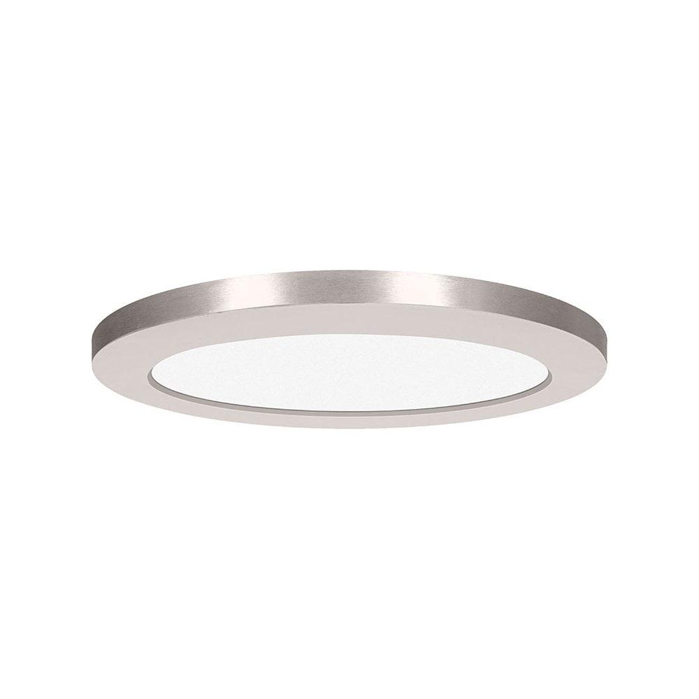 Access Lighting ModPLUS 1 - Light Flush Mount in  Brushed Steel