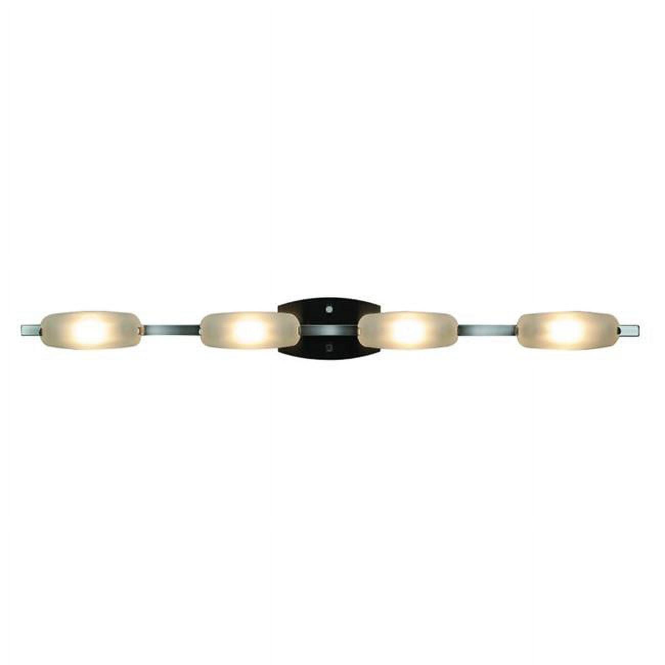 Nido Chrome Glass 42" LED Vanity Light for Indoor/Outdoor