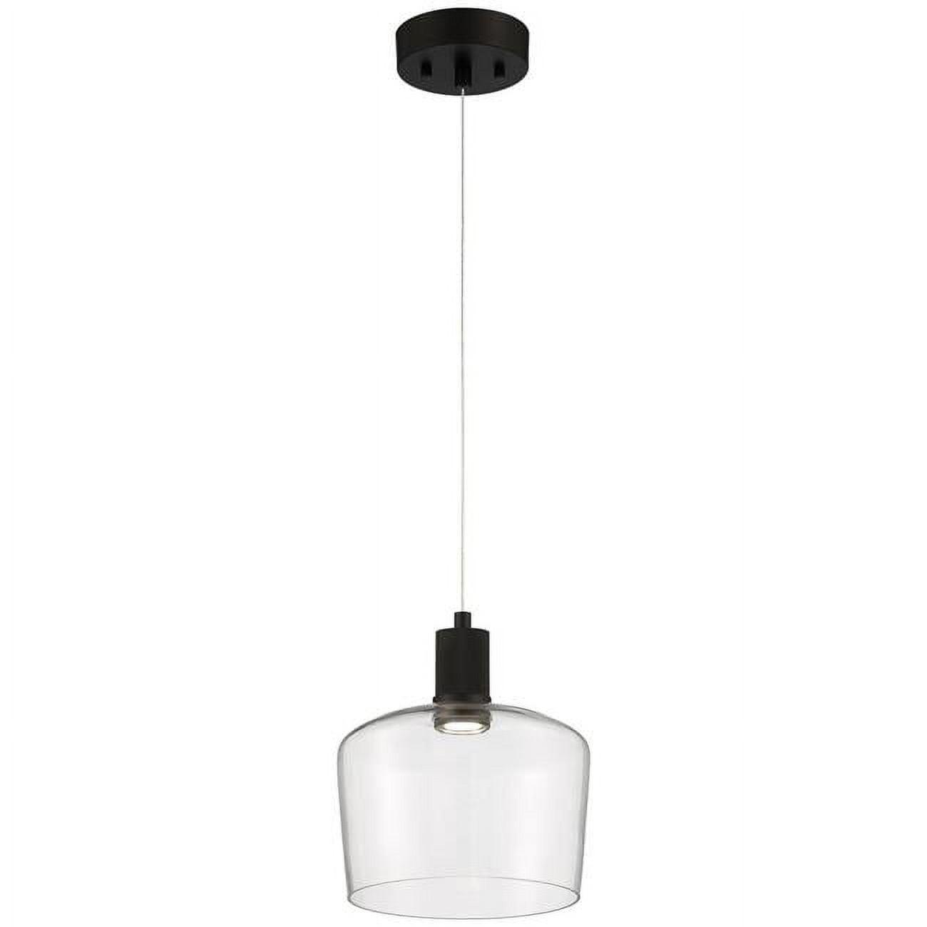 Access Lighting Port Nine 1 - Light Pendant in  Matte Black
