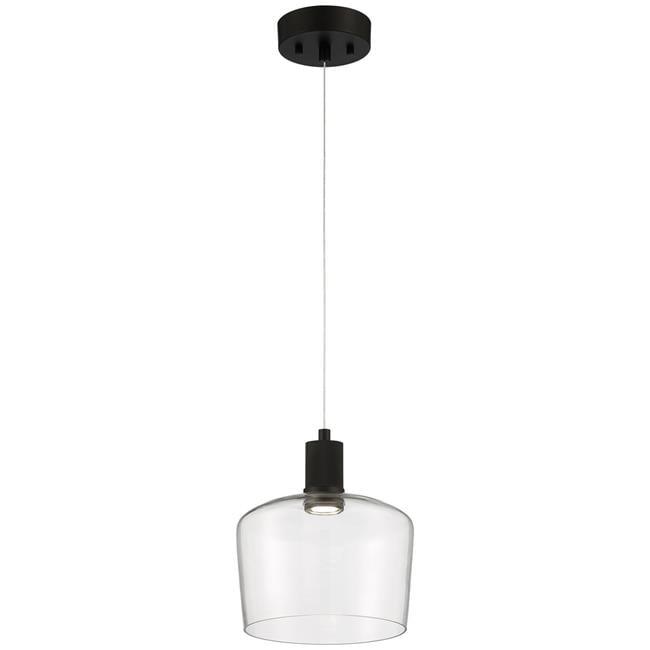 Access Lighting Port Nine 1 - Light Pendant in  Matte Black
