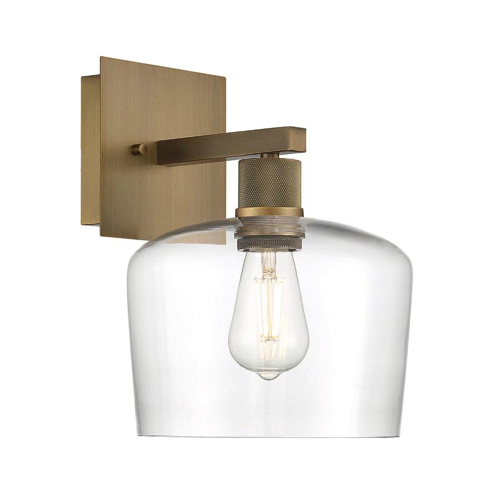 Access Lighting Chardonnay LED Wall Sconce in Antique Brushed Brass Color