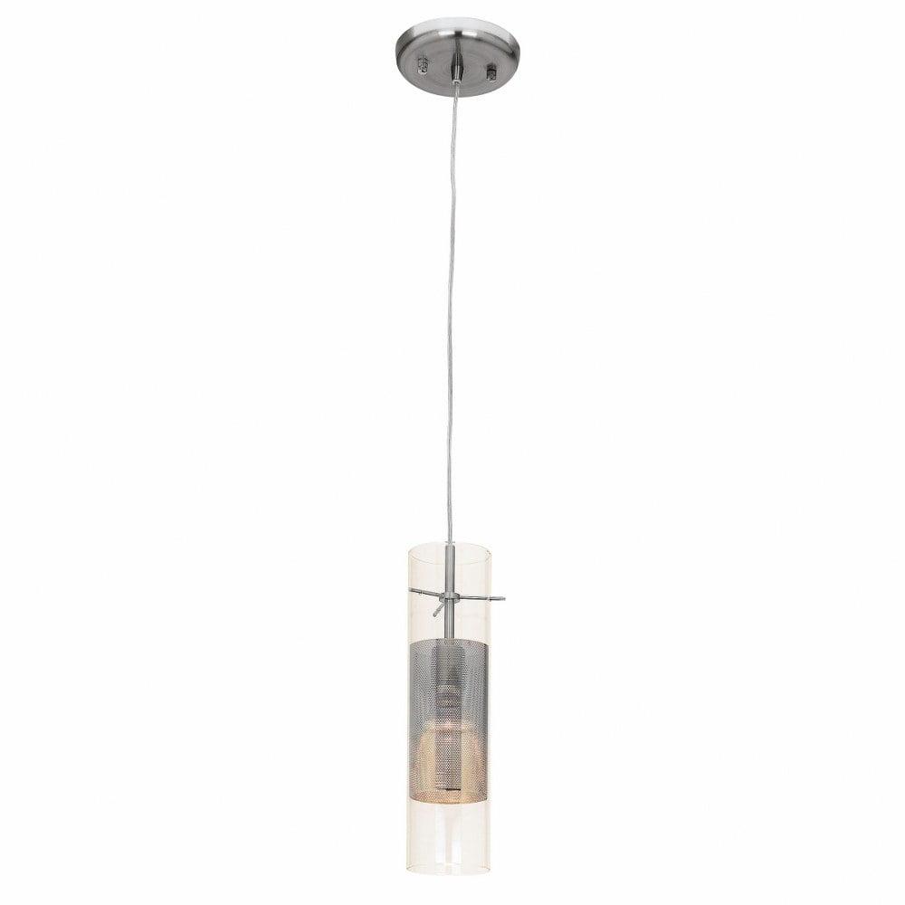 Access Lighting LED Pendant in Brushed Steel Color