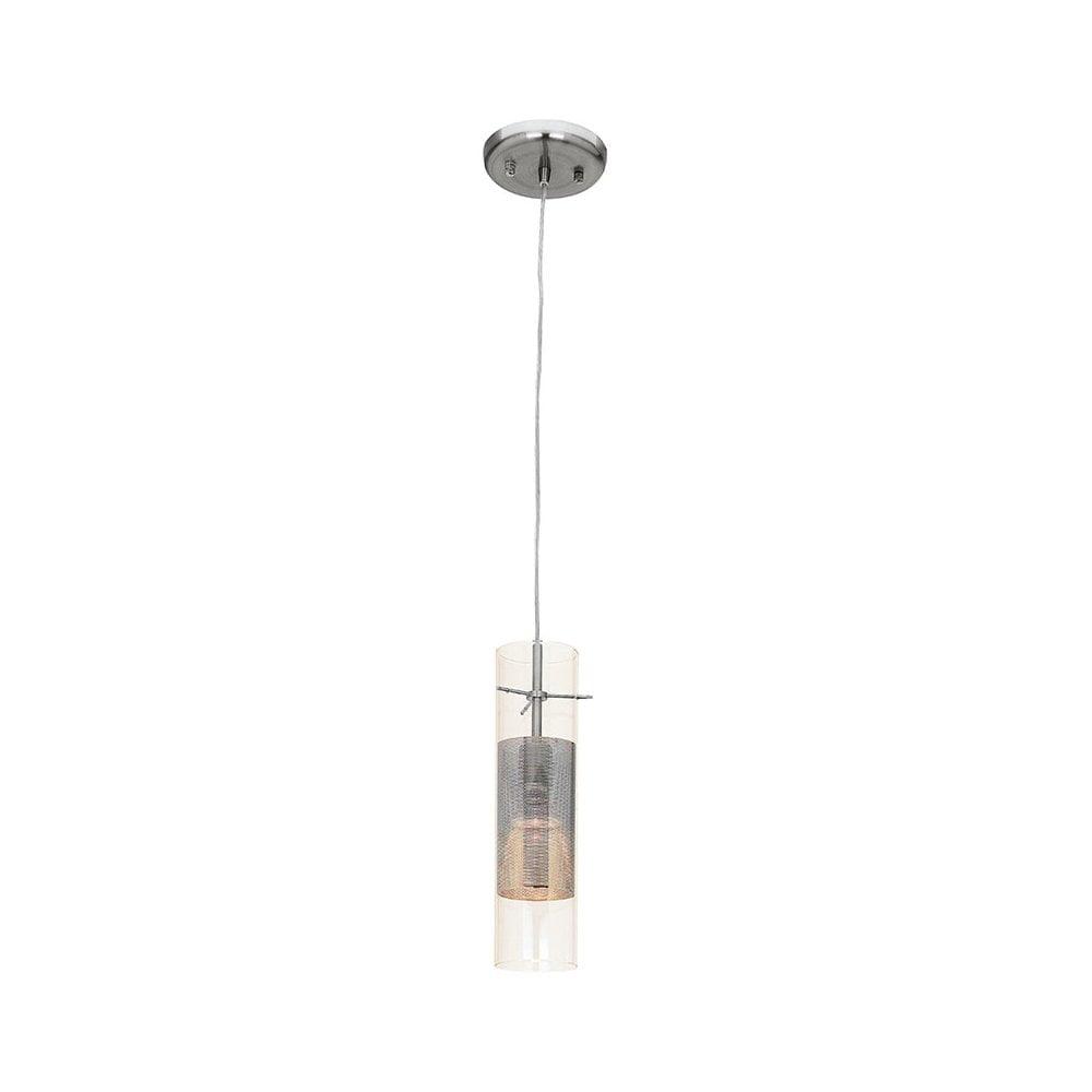 Access Lighting LED Pendant in Brushed Steel Color