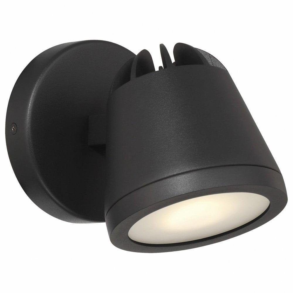 Access Lighting WeeGo Matte Black Metal Spotlight