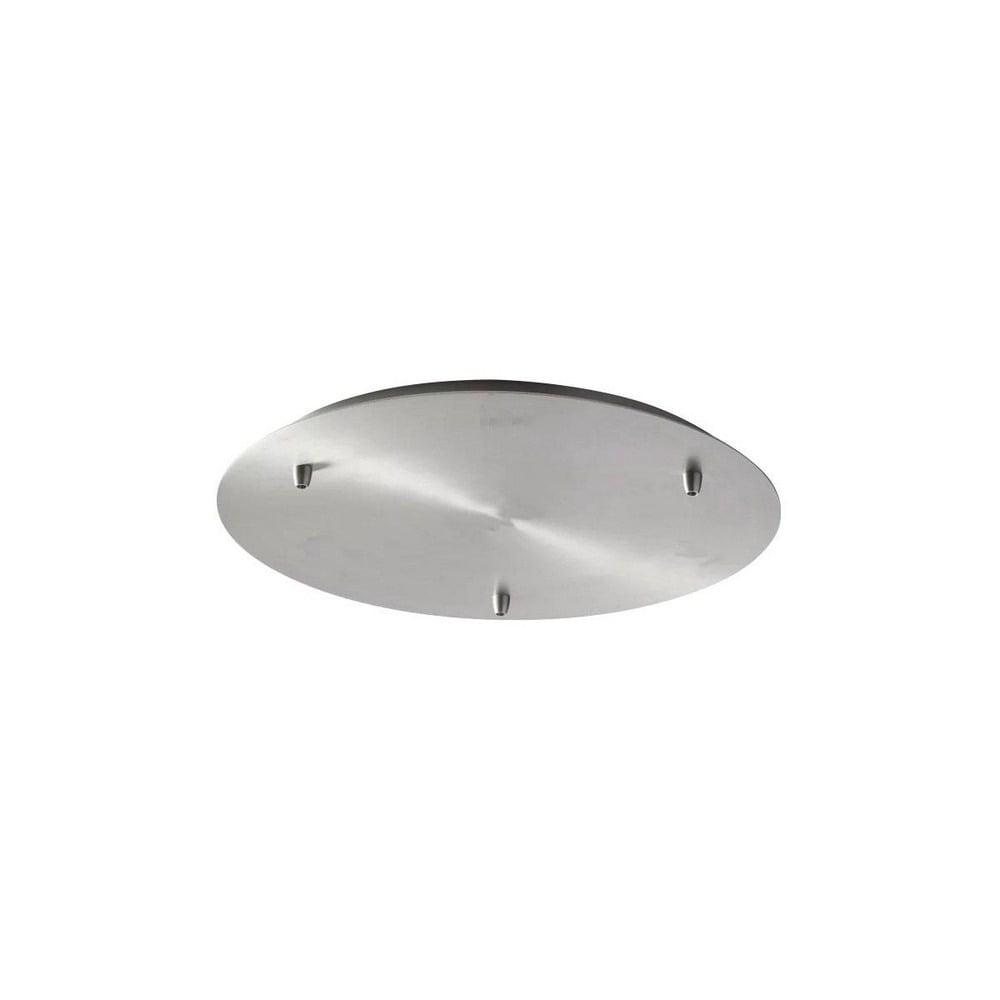 Signature Satin Nickel 13.12 Inch Multi Pendant Canopy Kit