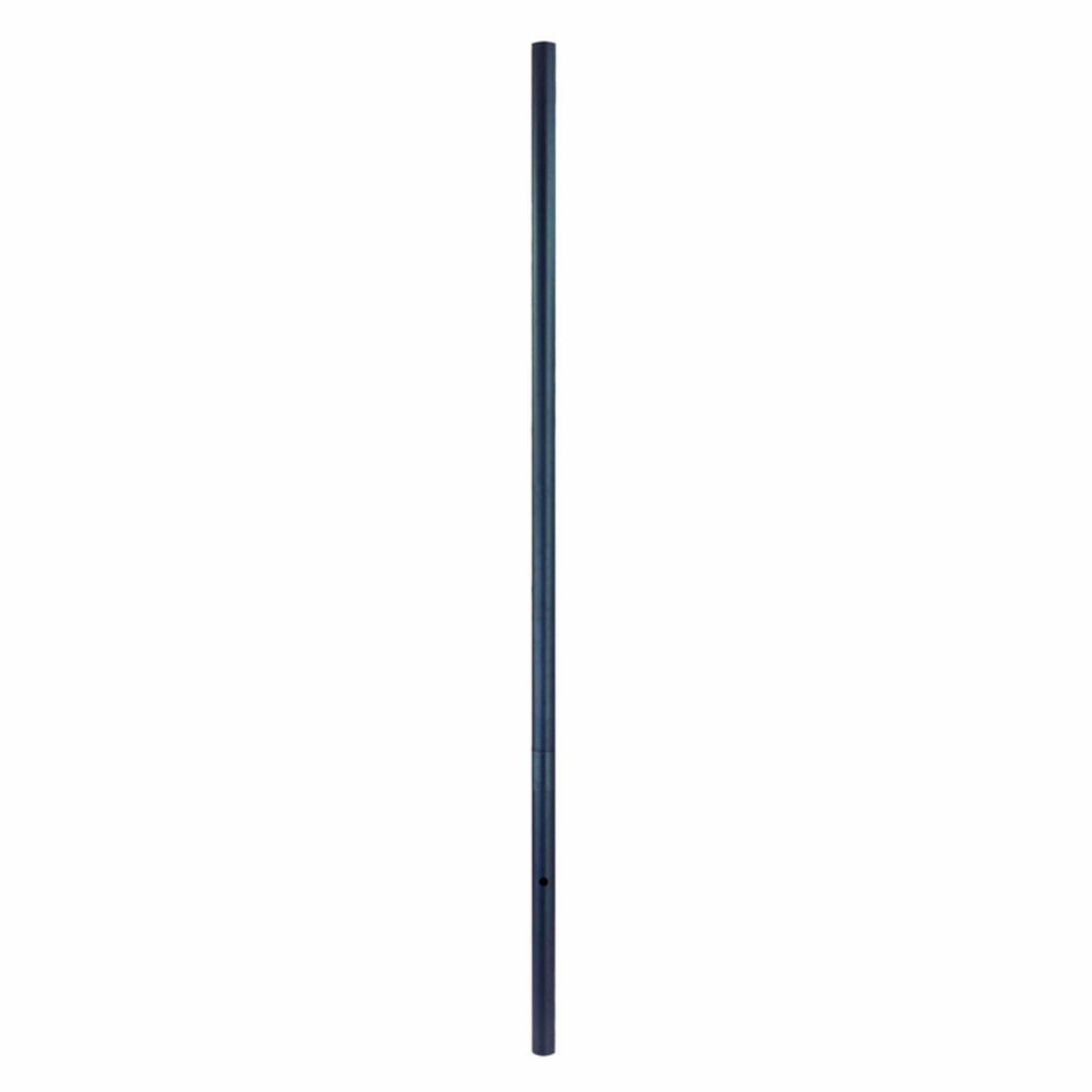 Black Matte 10 ft. Aluminum Direct Burial Lamp Post