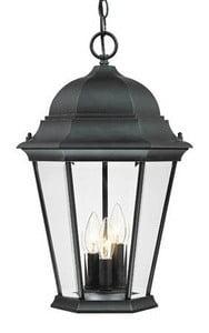 Acclaim Lighting Hanging Light,Matte Black,3-Light 5226BK