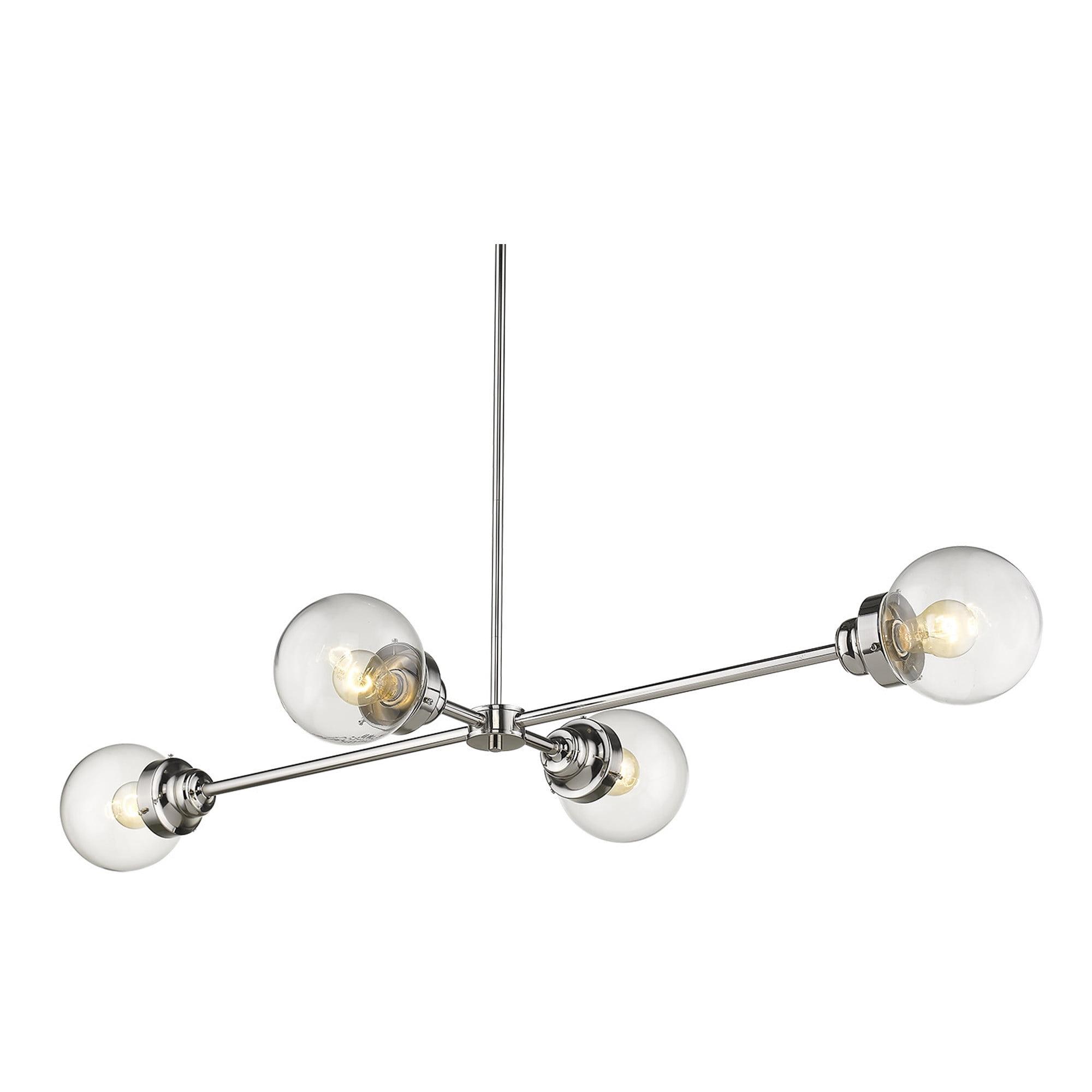 Acclaim Lighting In21222 Portsmith 4 Light 48" Wide Linear Chandelier