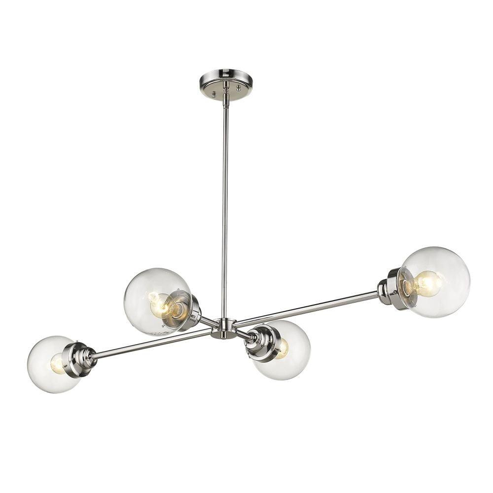 Acclaim Lighting In21222 Portsmith 4 Light 48" Wide Linear Chandelier