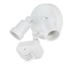 Acclaim Lighting - Two Light Motion-Activated Flood-White Finish