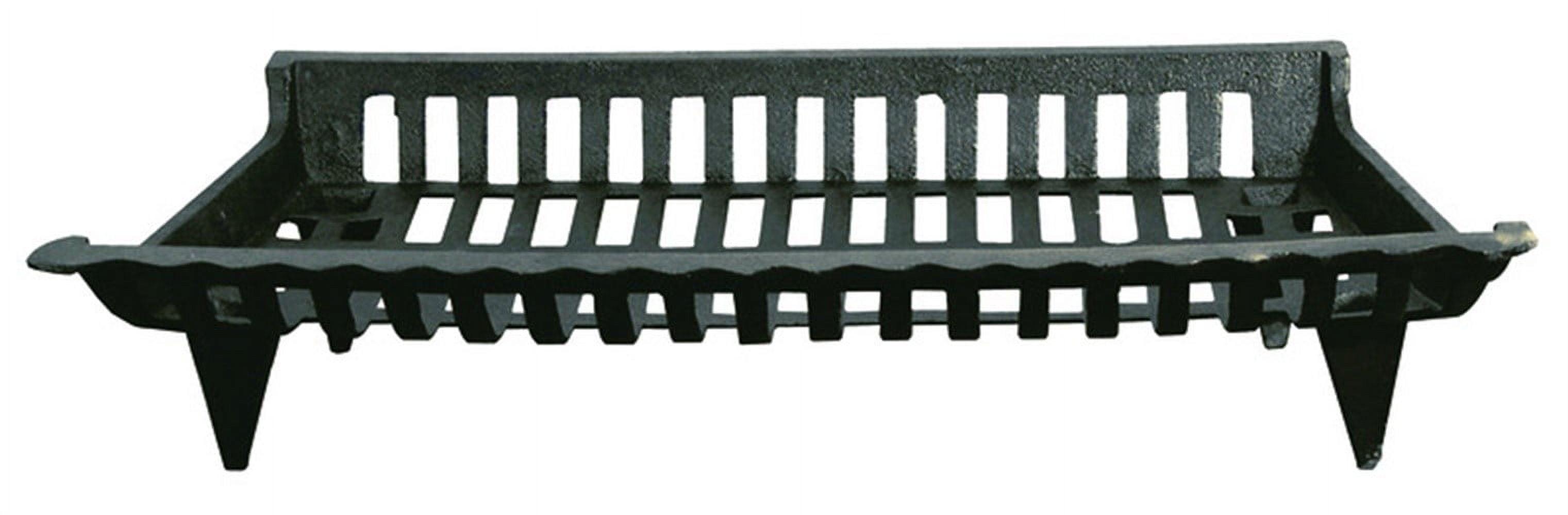 Ace 27'' Black Cast Iron Fireplace Grate