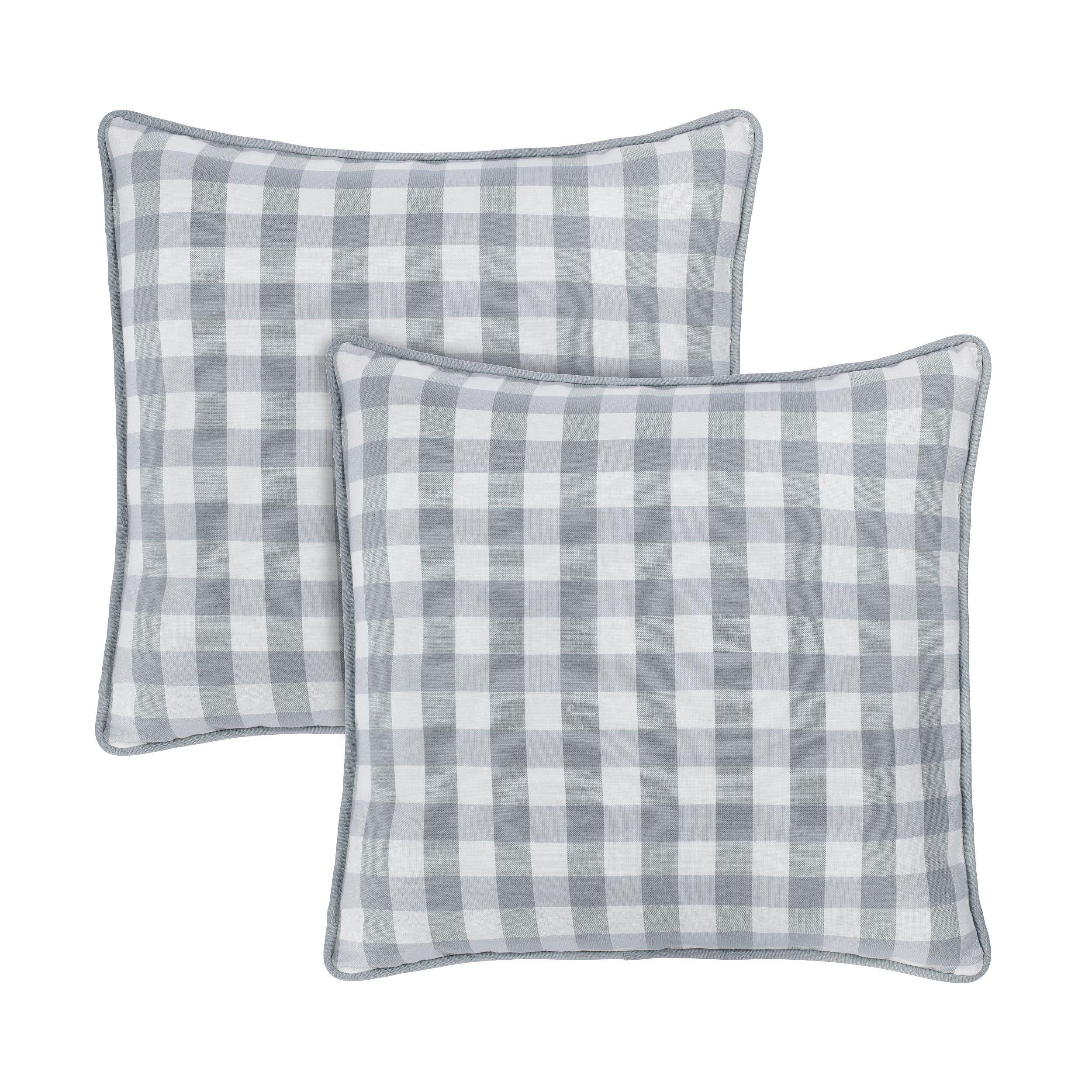 Buffalo Check Checkered Reversible Throw Pillow