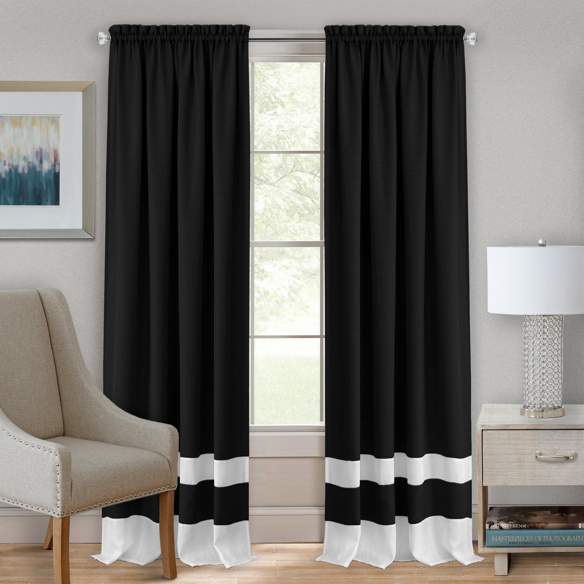 Achim Darcy Rod Pocket Window Curtain Panel
