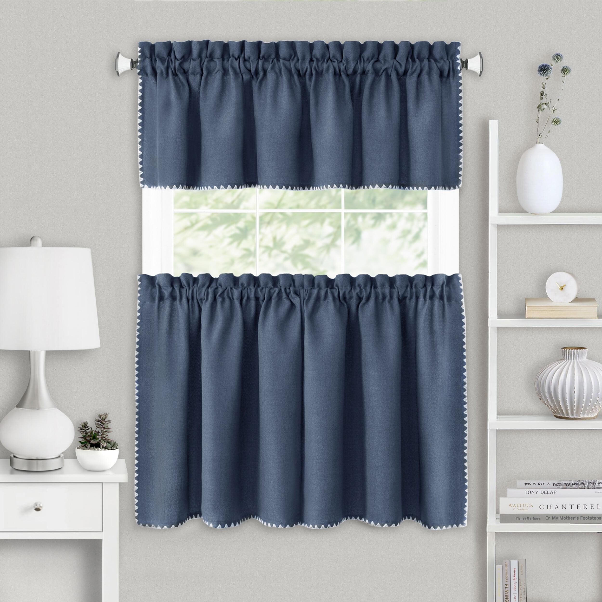 Achim Importing Co Tailored 58'' W Kitchen Curtain