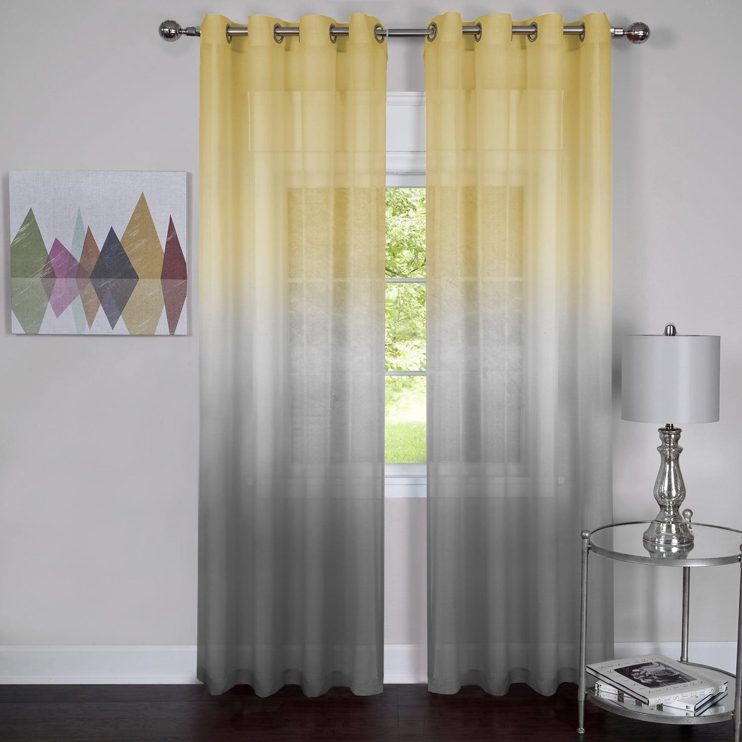 Rainbow - Single Grommet Window Curtain Panel