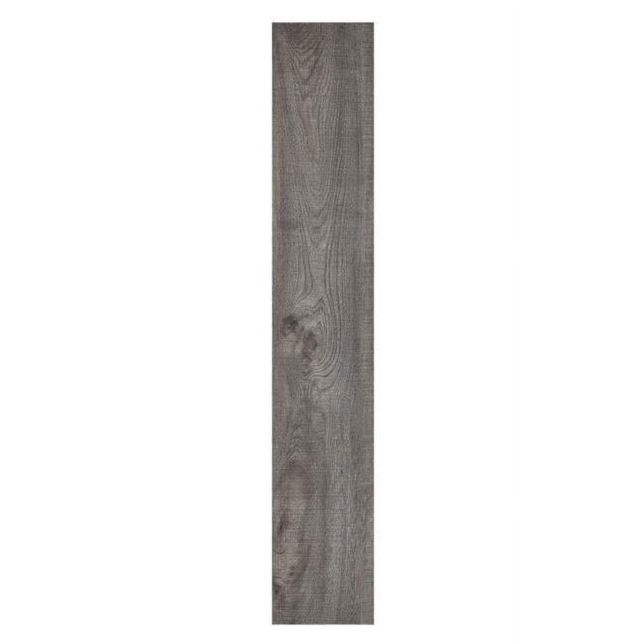 Rustic Gray Vinyl Self-Adhesive Plank Flooring for Kitchens and Bathrooms