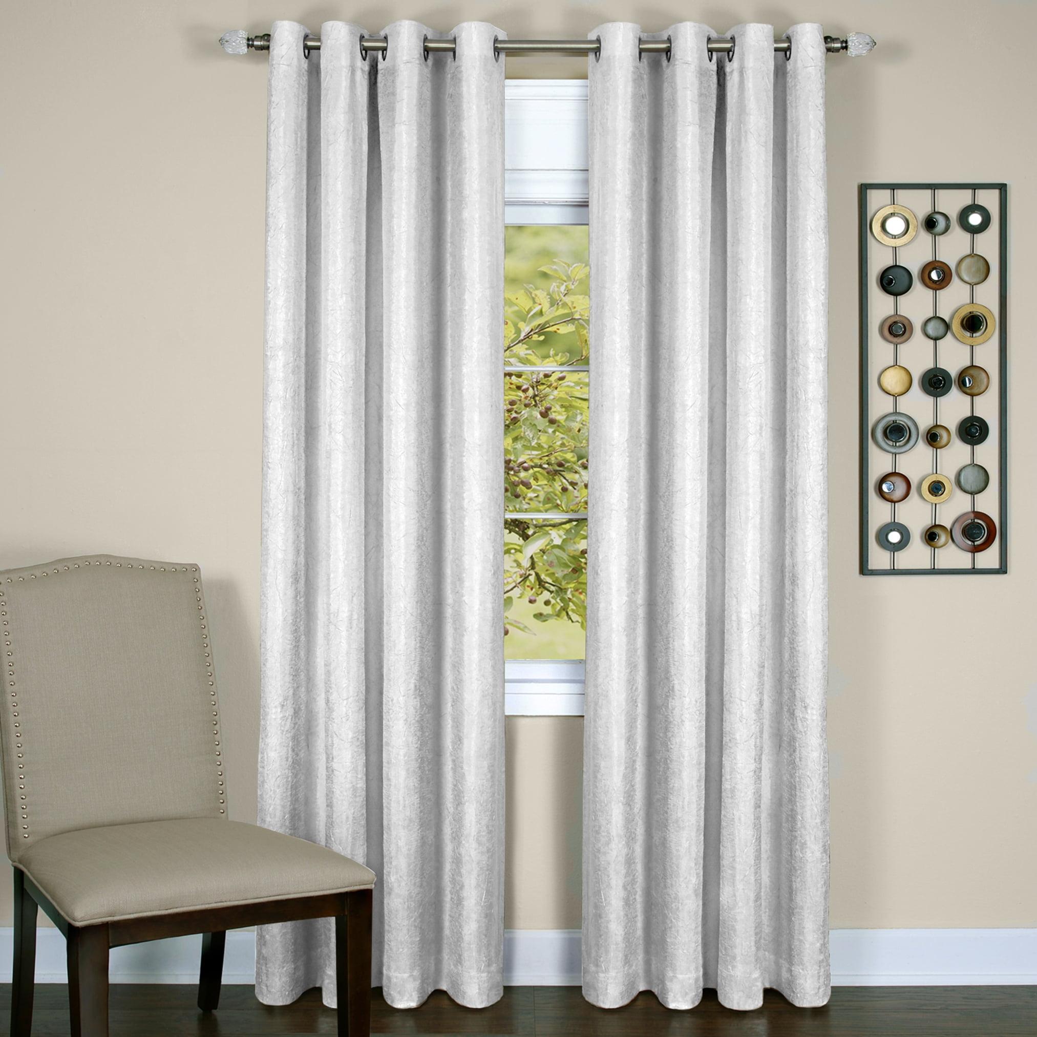 Achim Taylor - Lined Grommet Window Curtain Panel