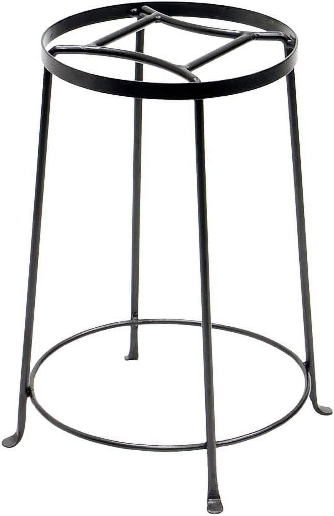 Achla Designs FB-32 Argyle III Wrought Iron Plant Stand, 18" H, Graphite