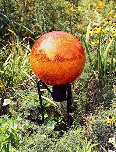 Winston Porter Madore Glass Abstract Gazing Ball