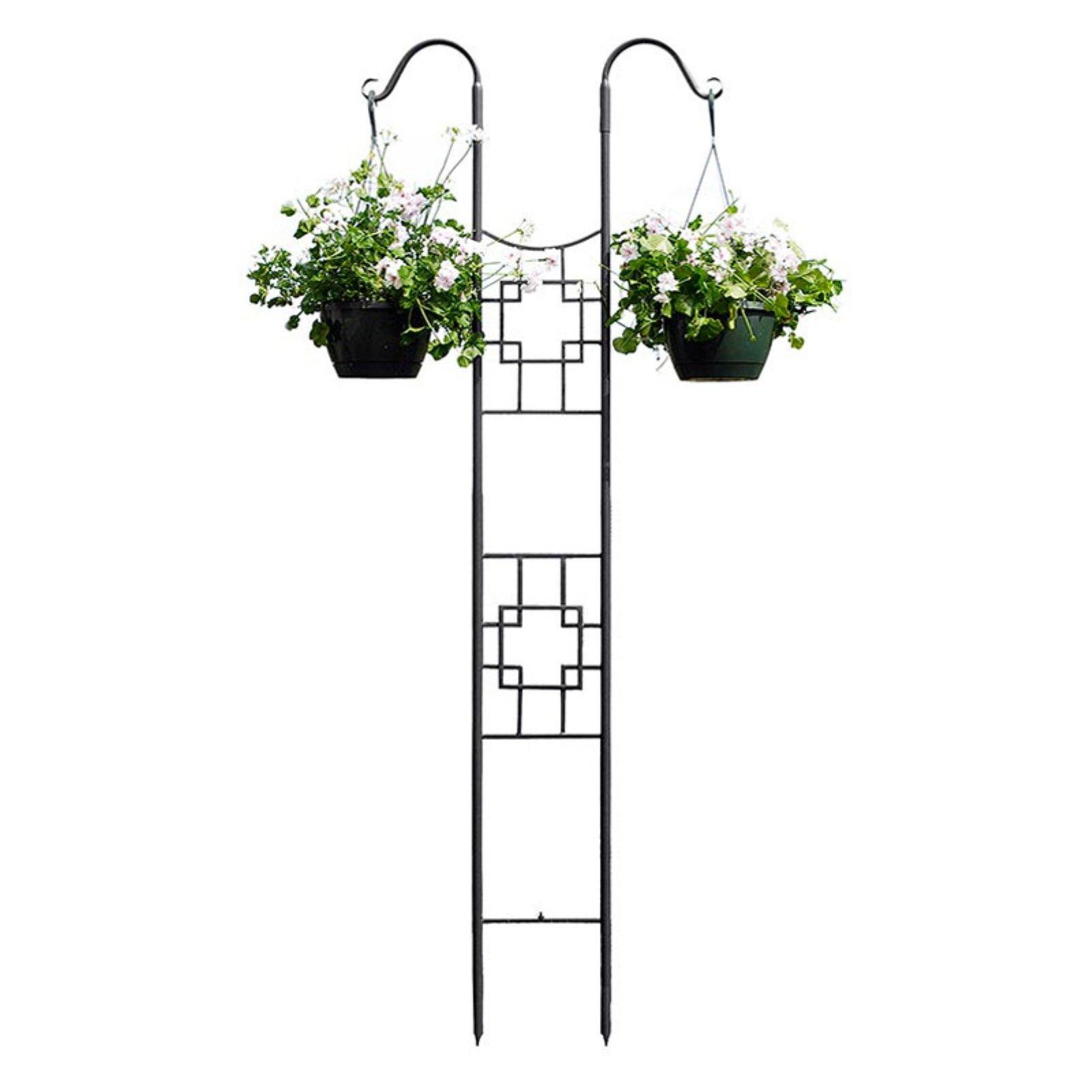 Alarah 83.5'' H x 31.5'' W Iron Gothic Trellis