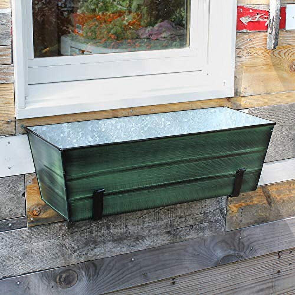 ACHLA Metal Window Box Planter