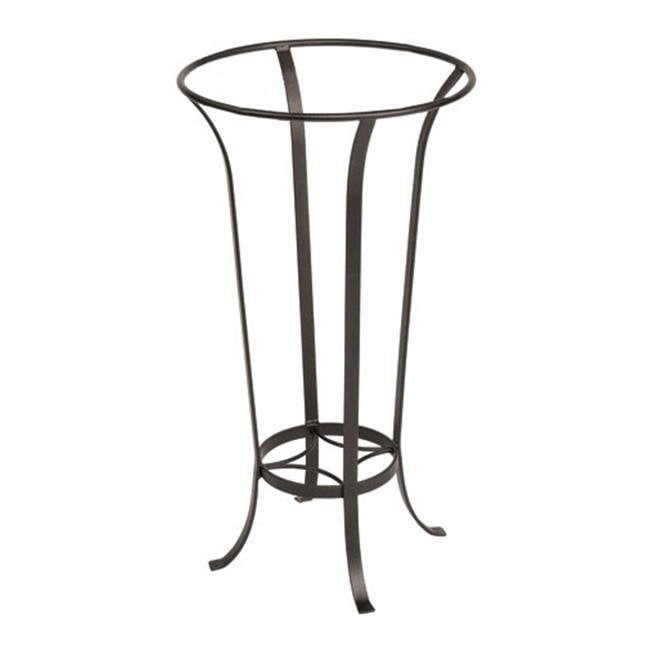 Roman Bronze Wrought Iron Tulip Plant Stand