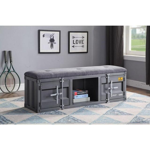 Acme Furniture Twin/Full Cargo Bed Gunmetal Finish