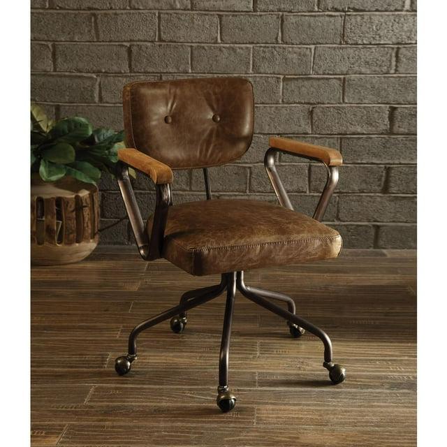 Hallie Genuine Leather Office Chair