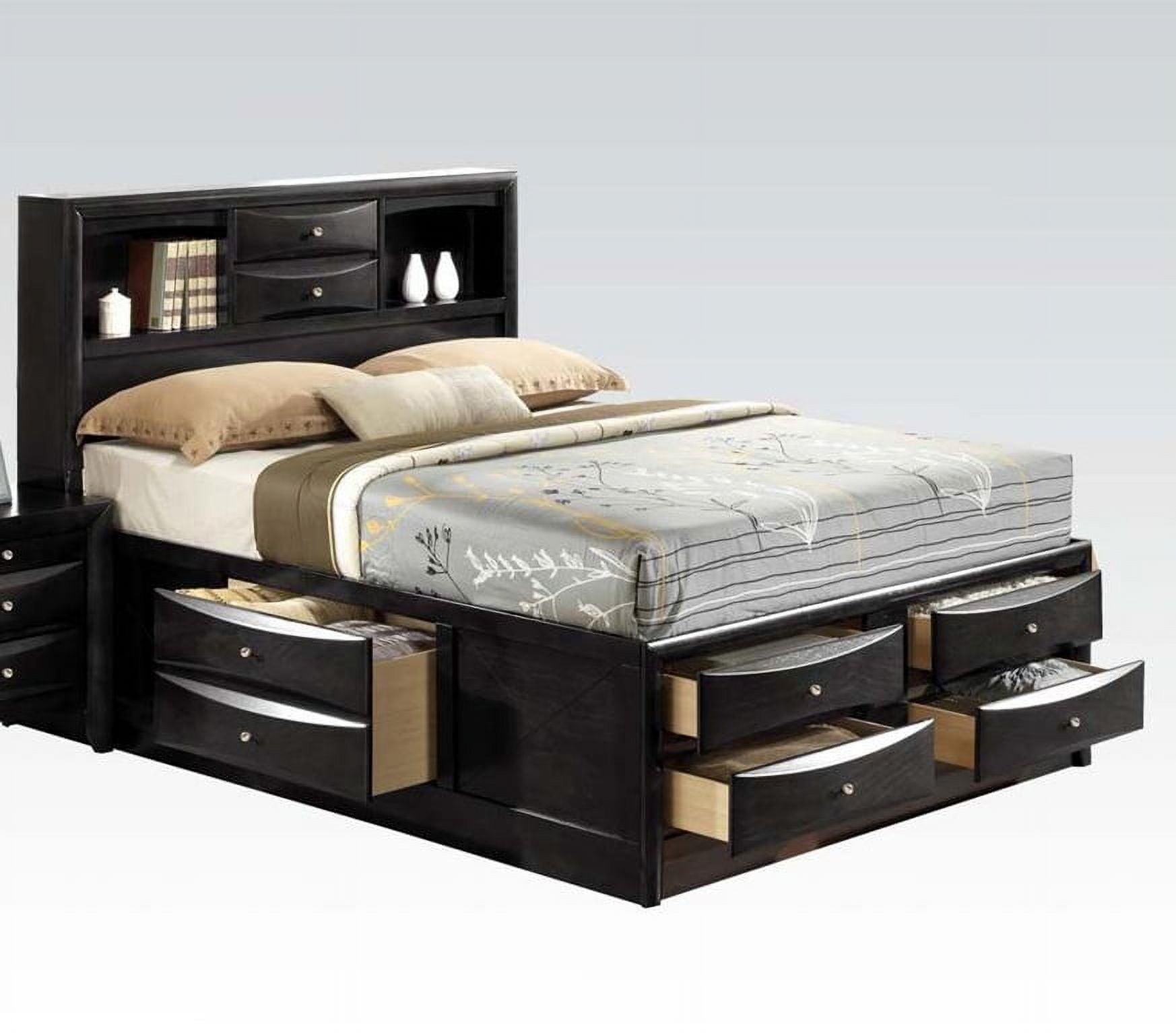 Acme Furniture Ireland Eastern King Bed with Storage in Black