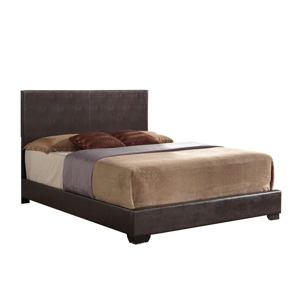 Vegan Leather Standard Storage Bed