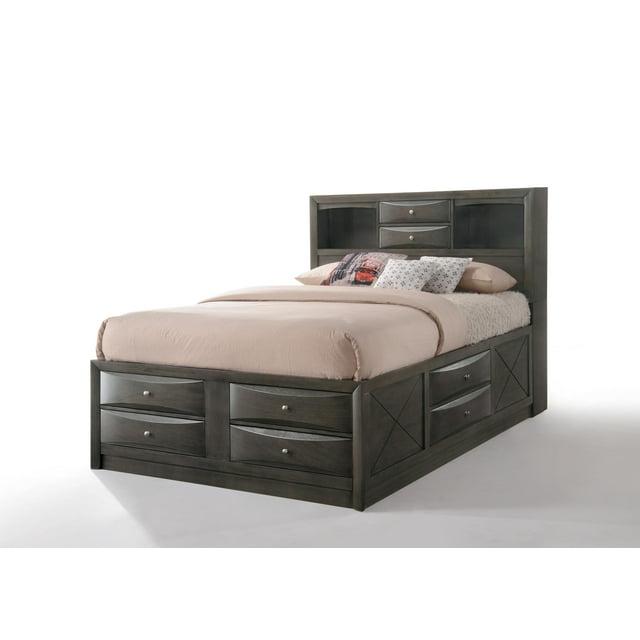Wildon Home® Elyne Bookcase Storage Bed