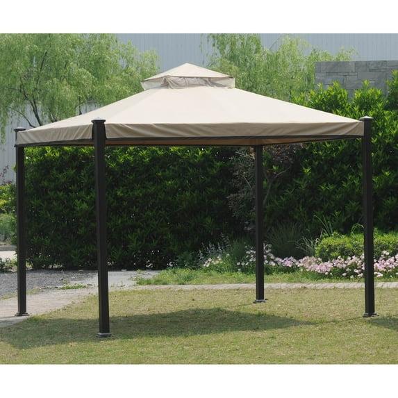 Pure Joy Sesame Fabric Replacement Canopy for Gazebo