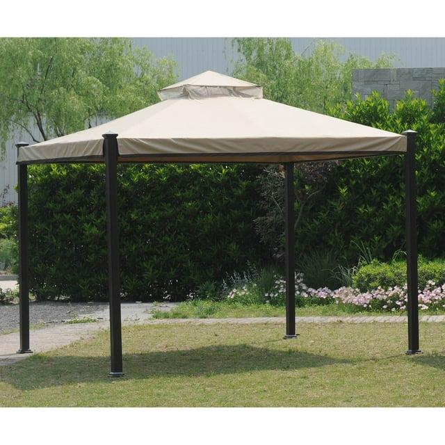 Pure Joy Sesame Fabric Replacement Canopy for Gazebo