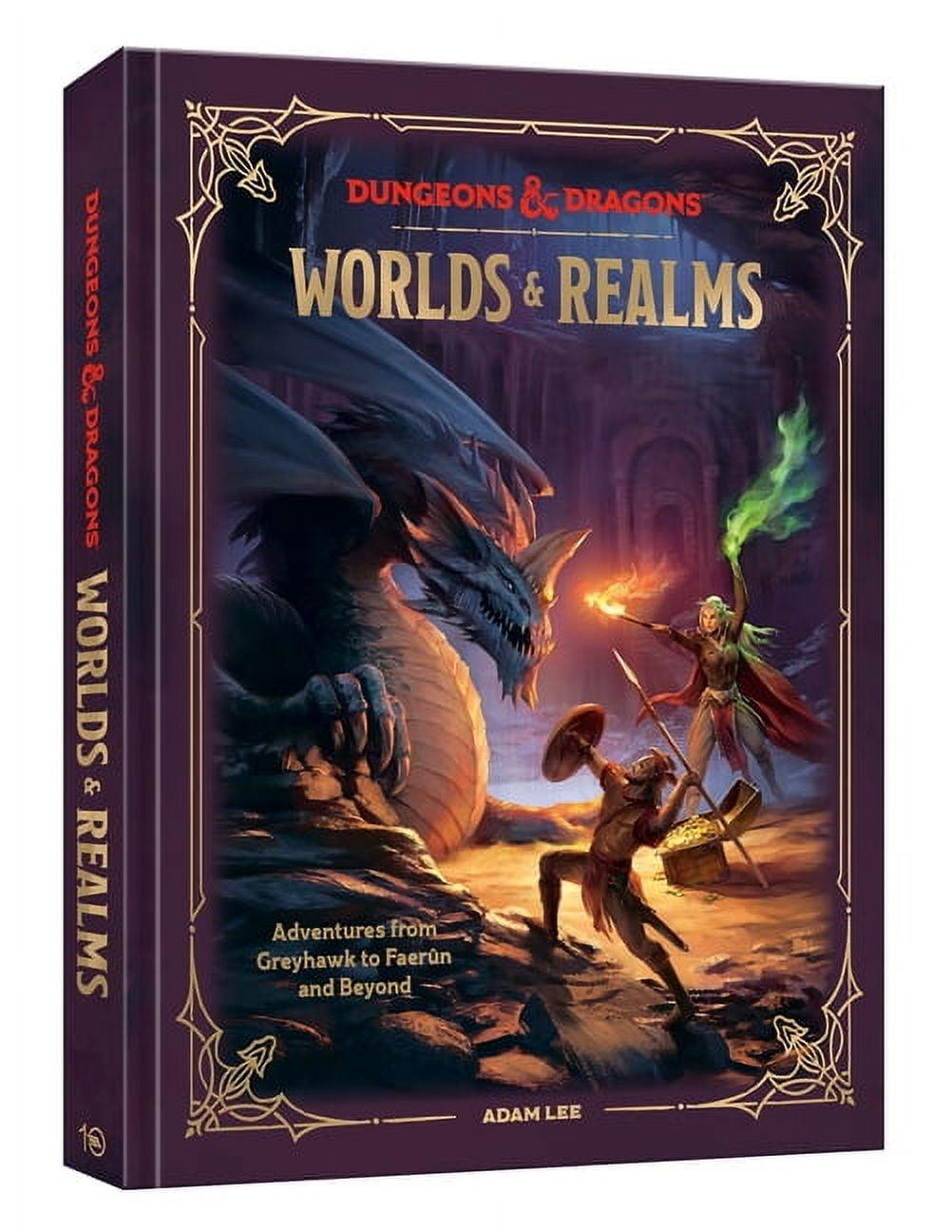Dungeons & Dragons Worlds & Realms - by  Adam Lee & Official Dungeons & Dragons Licensed (Hardcover)