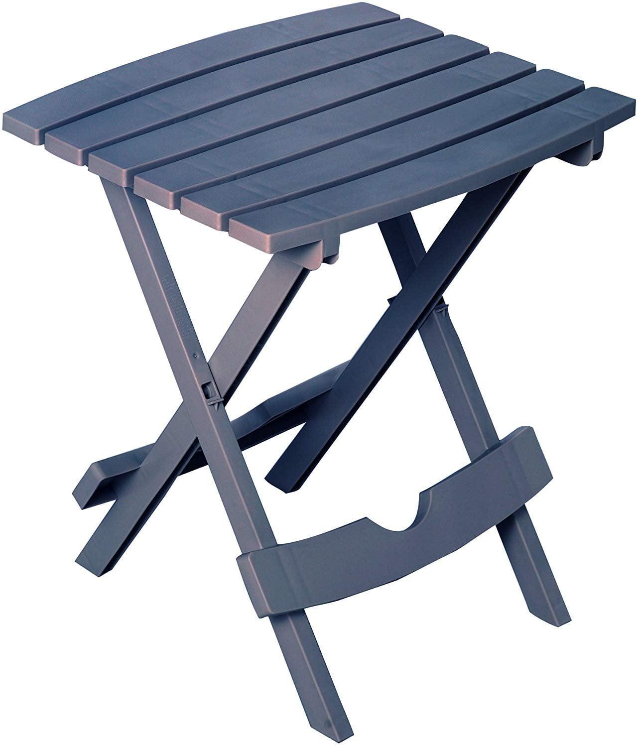 Bluestone Polypropylene Folding Outdoor Side Table