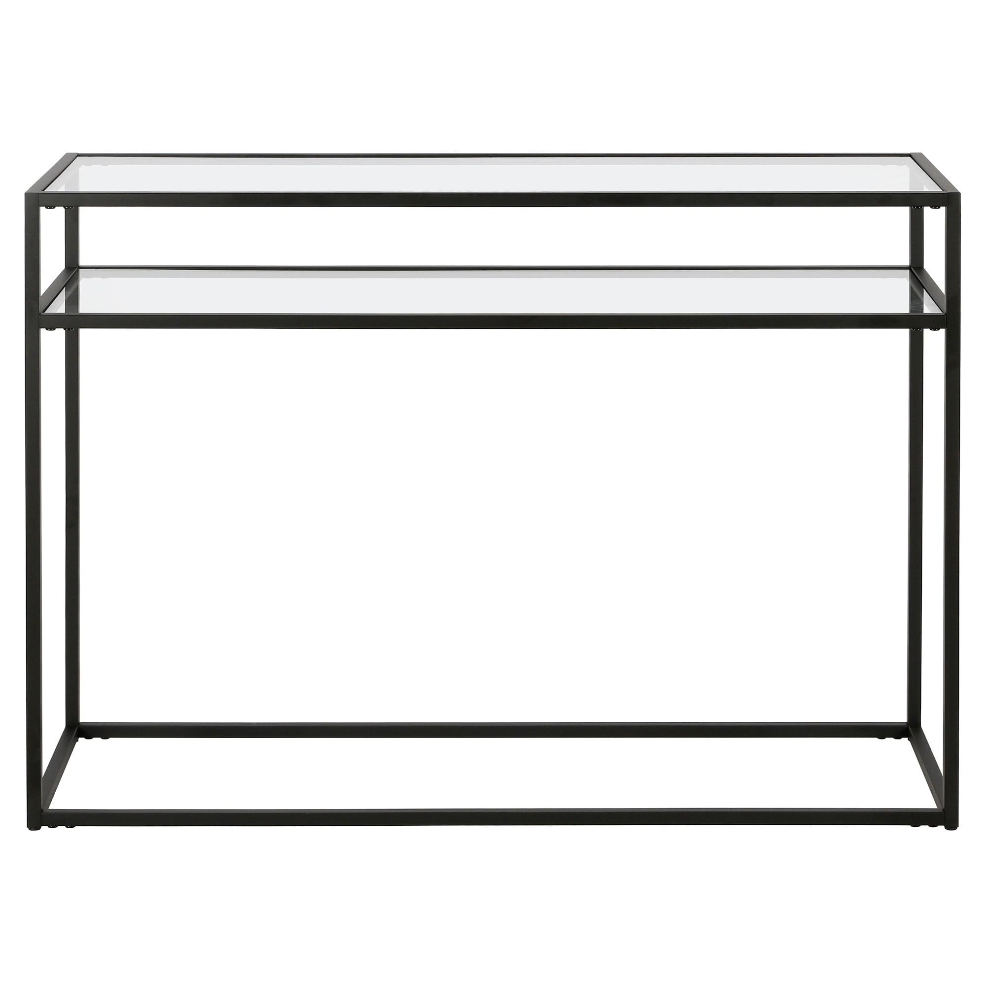 42 Inches Black Console Table - Henn&Hart