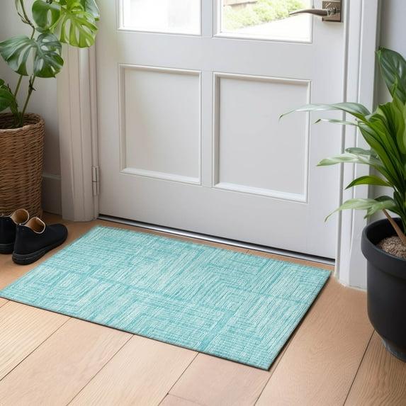Machine Washable Indoor/Outdoor Chayden ACN1045 1'8" x 2'6" Rug