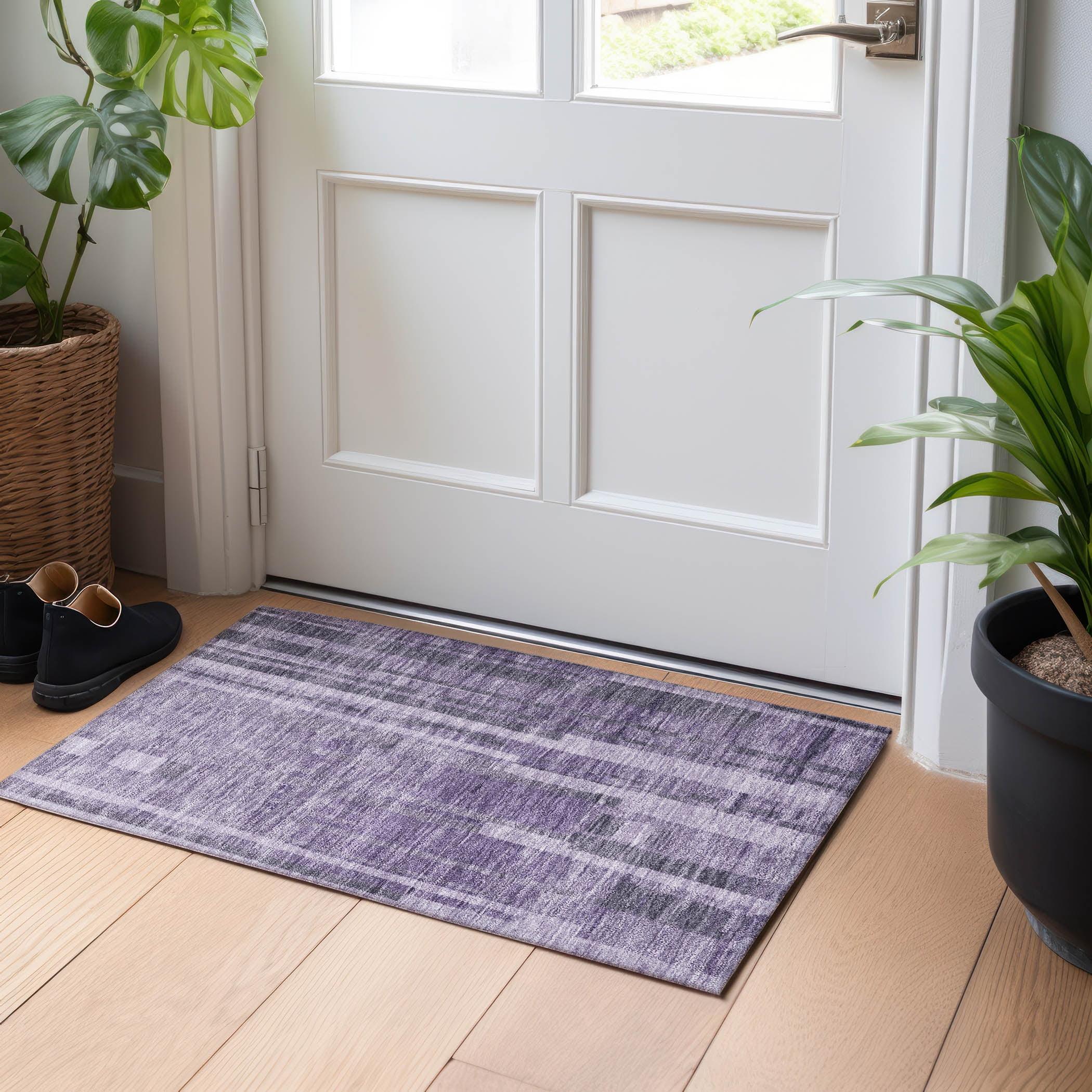 Machine Washable Indoor/Outdoor Chantille ACN1063 Rug